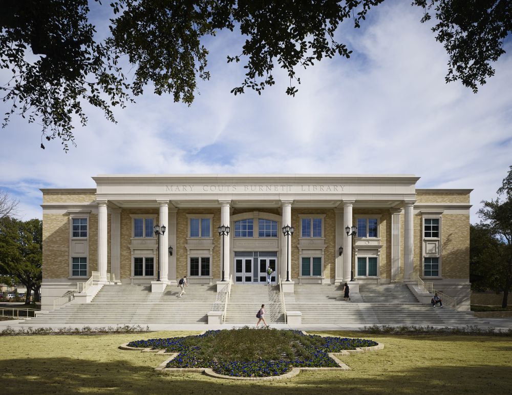 Tcu Mary Couts West Entrance Grand Stair