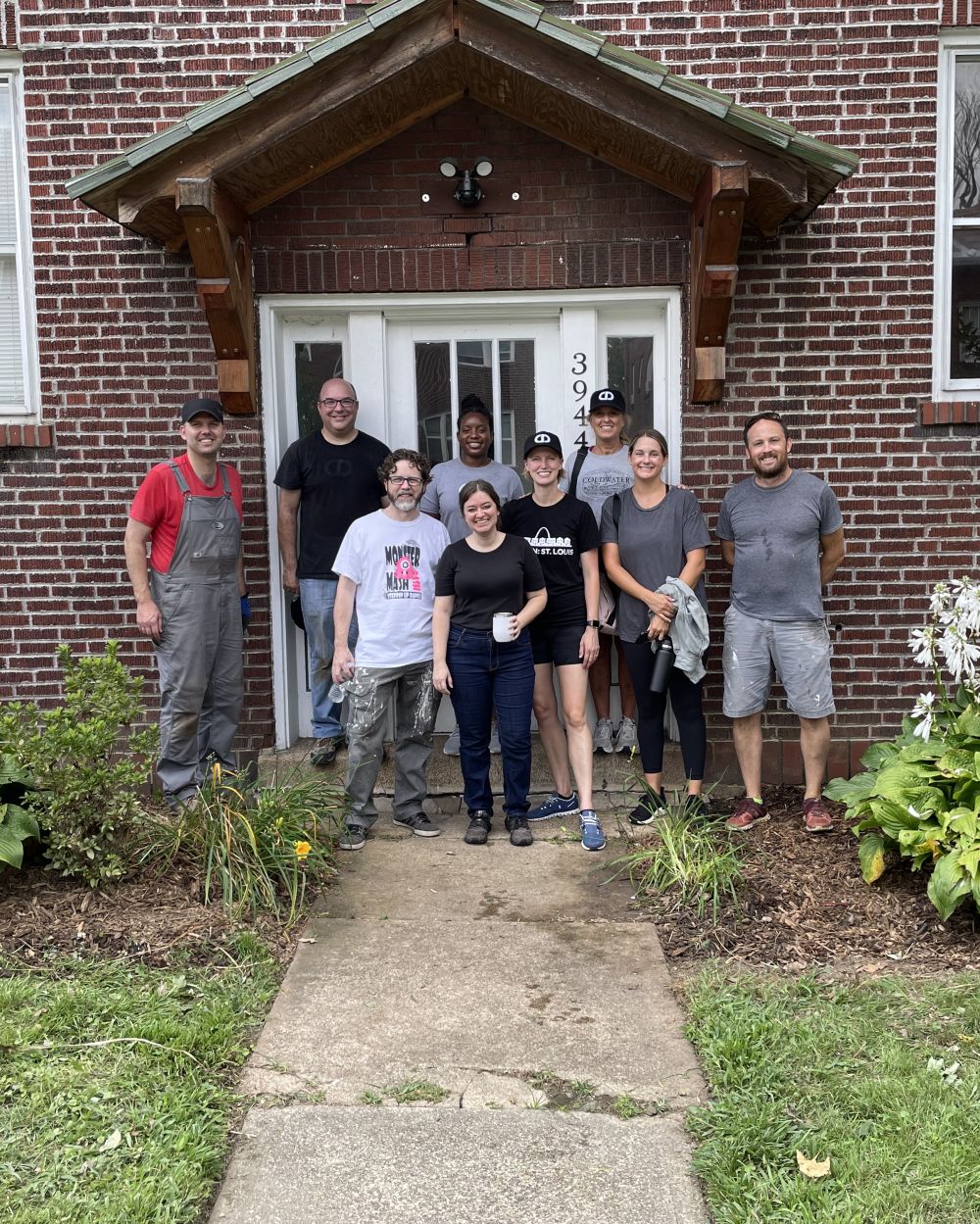 Our St. Louis team donated a total of 252 hours of work.